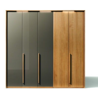 Soft Kleiderschrank mit Licht